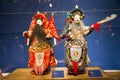 Asia Chinese, Beijing, Chinese Art Museum, indoor exhibition hallÃ¯Â¼Å puppetÃ¯Â¼ÅTraditional Chinese opera charactersÃ¯Â¼Å